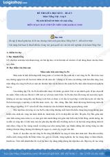 Đề thi giữa học kì 2 Tiếng Việt 5 - Đề số 5